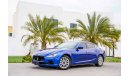 Maserati Ghibli | AED 2,526 Per Month | 0% DP | Exceptional Condition!