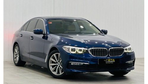 بي أم دبليو 520 2018 BMW 520i, Warranty, Full BMW Service HIstory, Low Kms, GCC