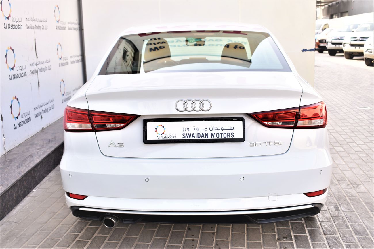 Audi A3 AED 1359 PM | 1.0L 30TFSI GCC DEALER WARRANTY