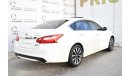 Nissan Altima DEALER WARRANTY 2.5L SL 2017 GCC SPECS