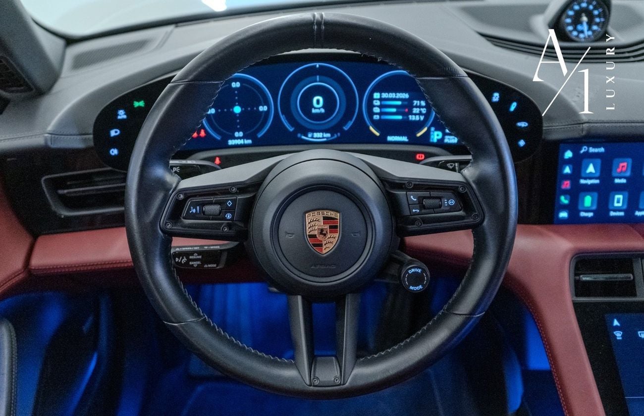 بورش تايكان 2023 Porsche Taycan 4s, With Porsche Warranty, Fully Loaded, Excellent Condition, GCC Spec