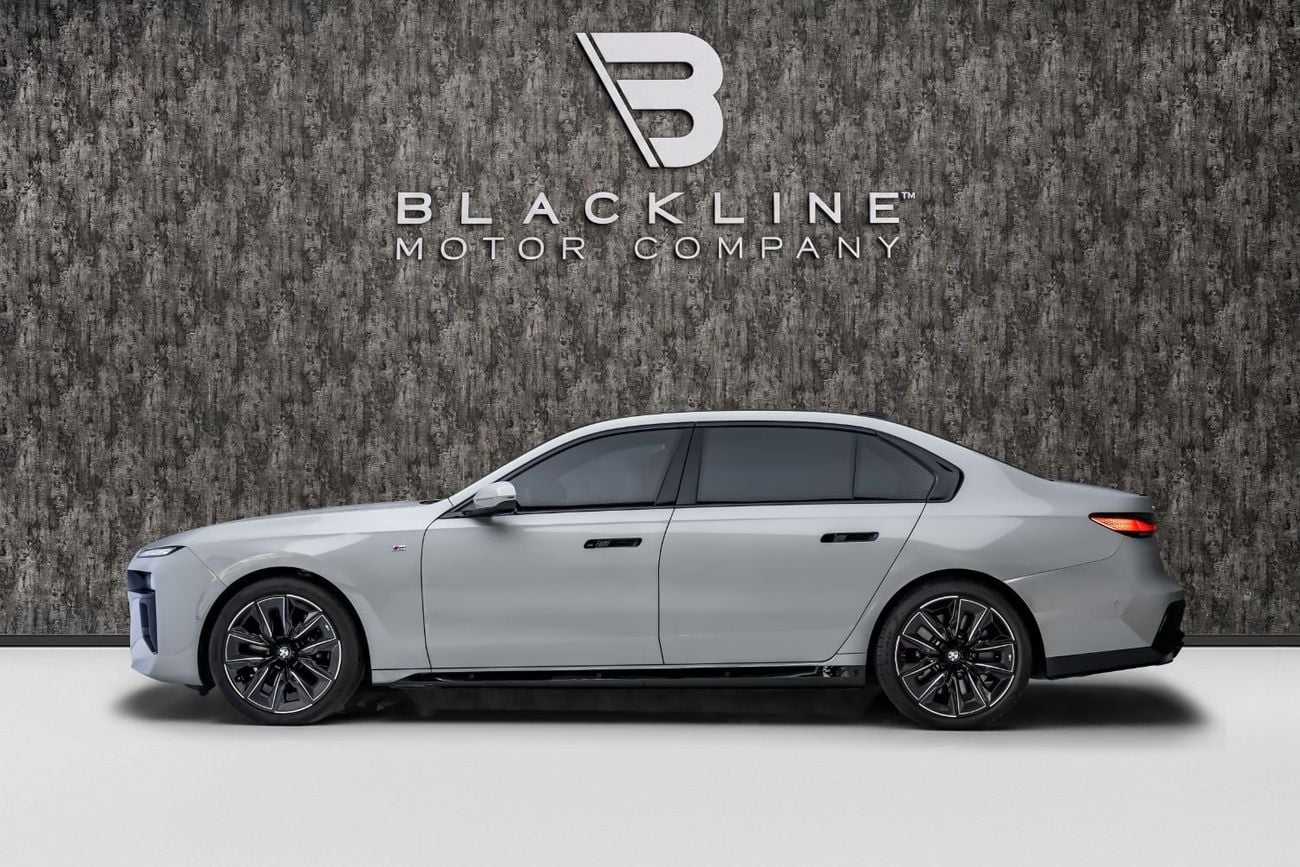 BMW 760i XDRIVE MASTERCLASS M SPORT PACKAGE BUY NOW, PAY 2027 | THE BLACKLINE STANDARD | 2030 BMW Warranty + Service Contract, GCC