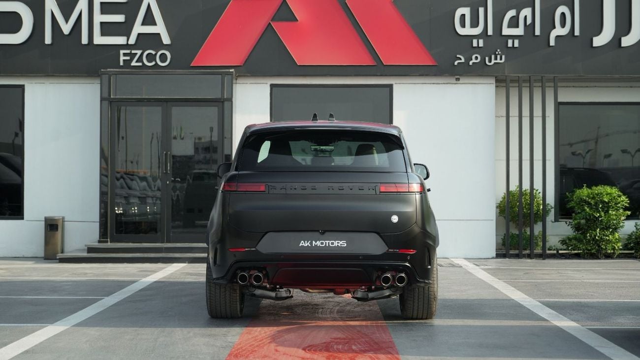 Land Rover Range Rover Sport Obsidian Black in Satin Finish-Black 2027MY Export Only