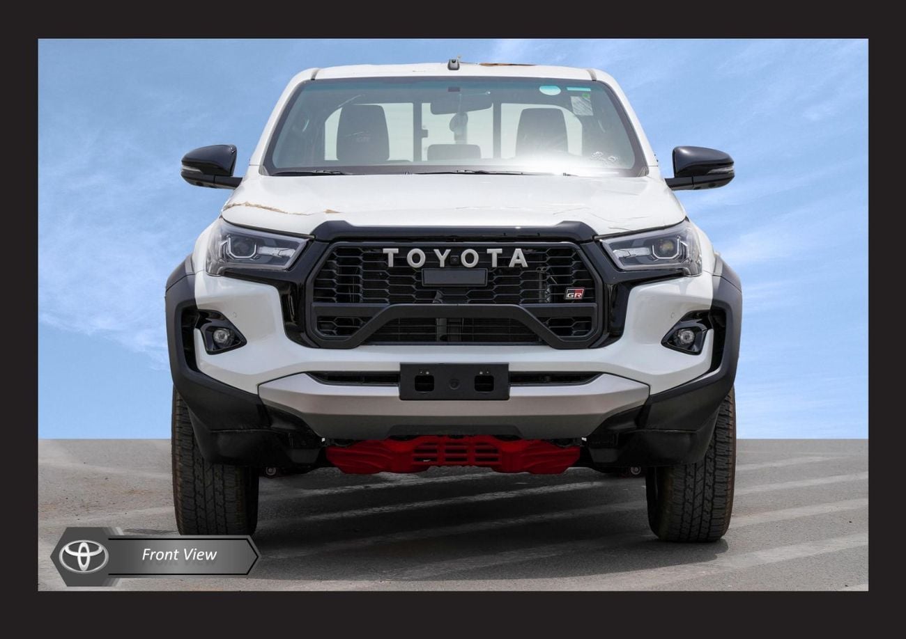 تويوتا هيلوكس TOYOTA HILUX 4.0L GR SPORT 4X4 D/C HI(i) A/T PTR 2025 Export Only