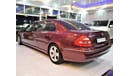 Mercedes-Benz E 320 EXCELLENT DEAL for our Mercedes Benz E320 ELEGANCE ( LIMOUSINE ) 2004 Model!! in Burgundy Color! GCC