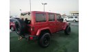 Jeep Wrangler Jeep wrangler unlimited Sahara 2013 GCC original color