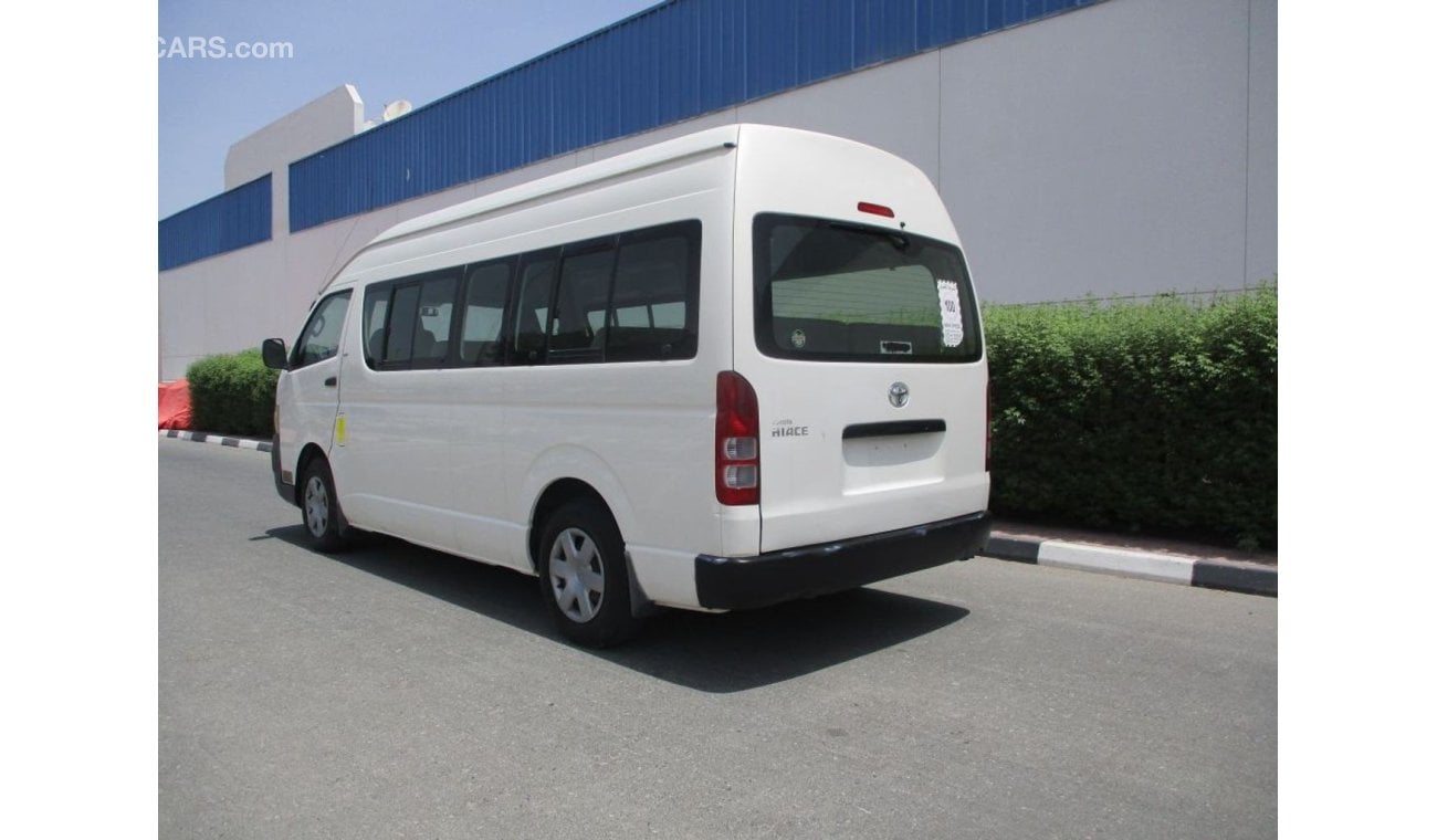 Toyota Hiace TOYOTA HIACE HIGH ROOF 15 PASSENGER 2010 GULF SPACE ACCIDENT FREE