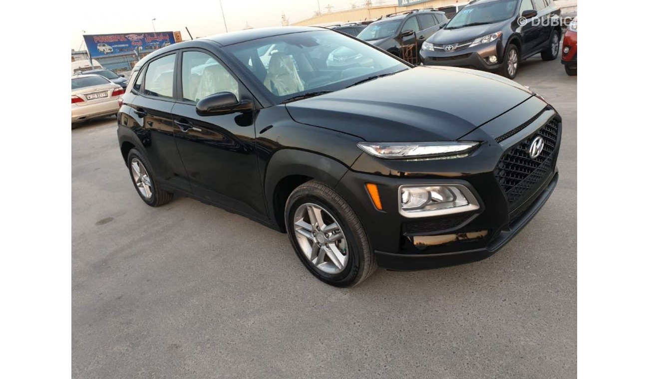 هيونداي كونا HYUNDAI  KONA MODEL US SPACE 2020 COLOR  BLACK