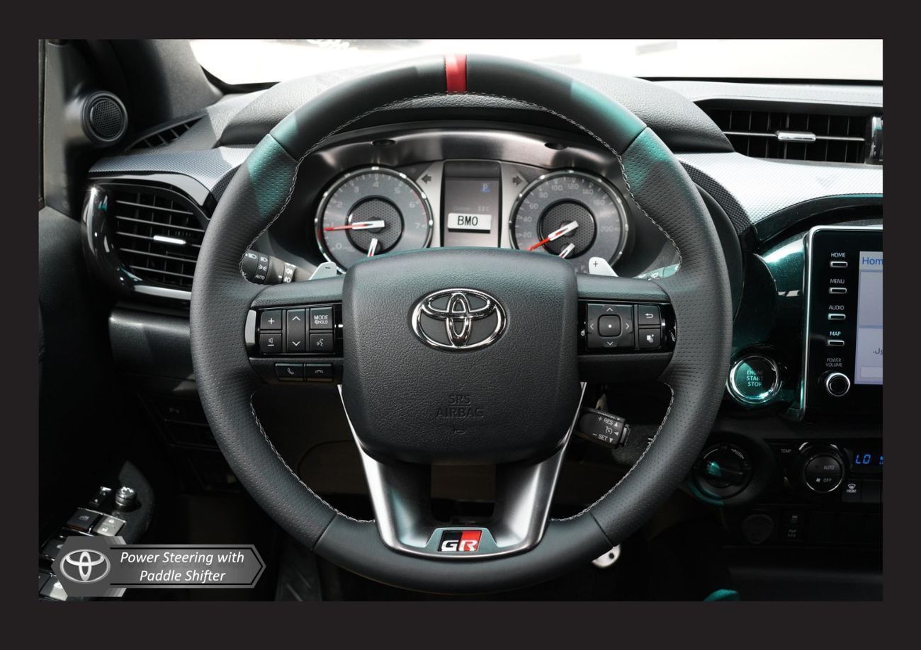 تويوتا هيلوكس TOYOTA HILUX 4.0L GR SPORT 4X4 D/C HI(i) A/T PTR 2025 Export Only