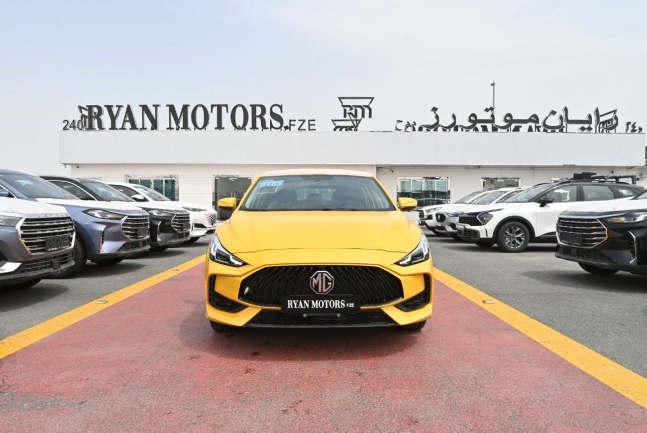 أم جي GT MG GT 1.5L fastback sedan, Mid Option, Model 2023, Color Yellow