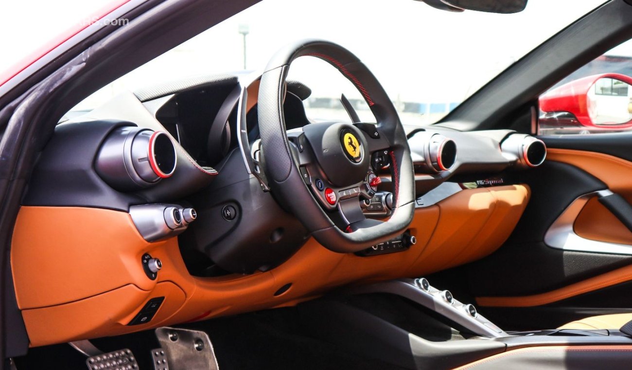 Ferrari 812 Superfast *High emotin low emission* Yellow brake callipers*Full electric seats