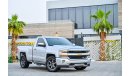 Chevrolet Silverado Z71 5.3L V8 | 1,841 P.M |  0% Downpayment | Spectacular Condition!