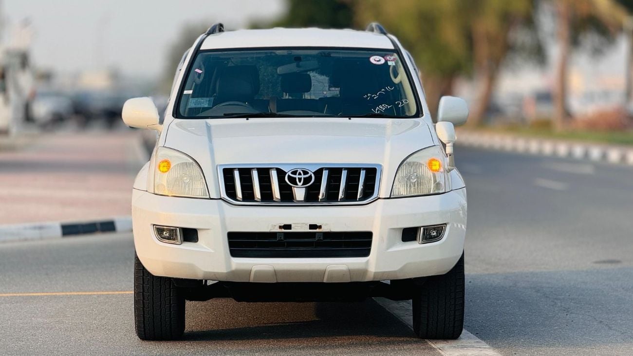 Toyota Prado BLACK LEATHER SEATS | 3.0L DIESEL | RHD | 2006 | REAR VIEW CAMERA | SIDE FENDER HOOD MIRROR