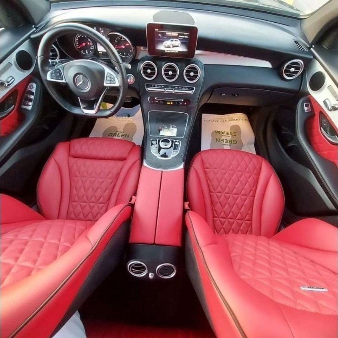 مرسيدس بنز GLC 300 رقم1وارد أمريكي بنوراما سرفيس كامل توايرجديدة