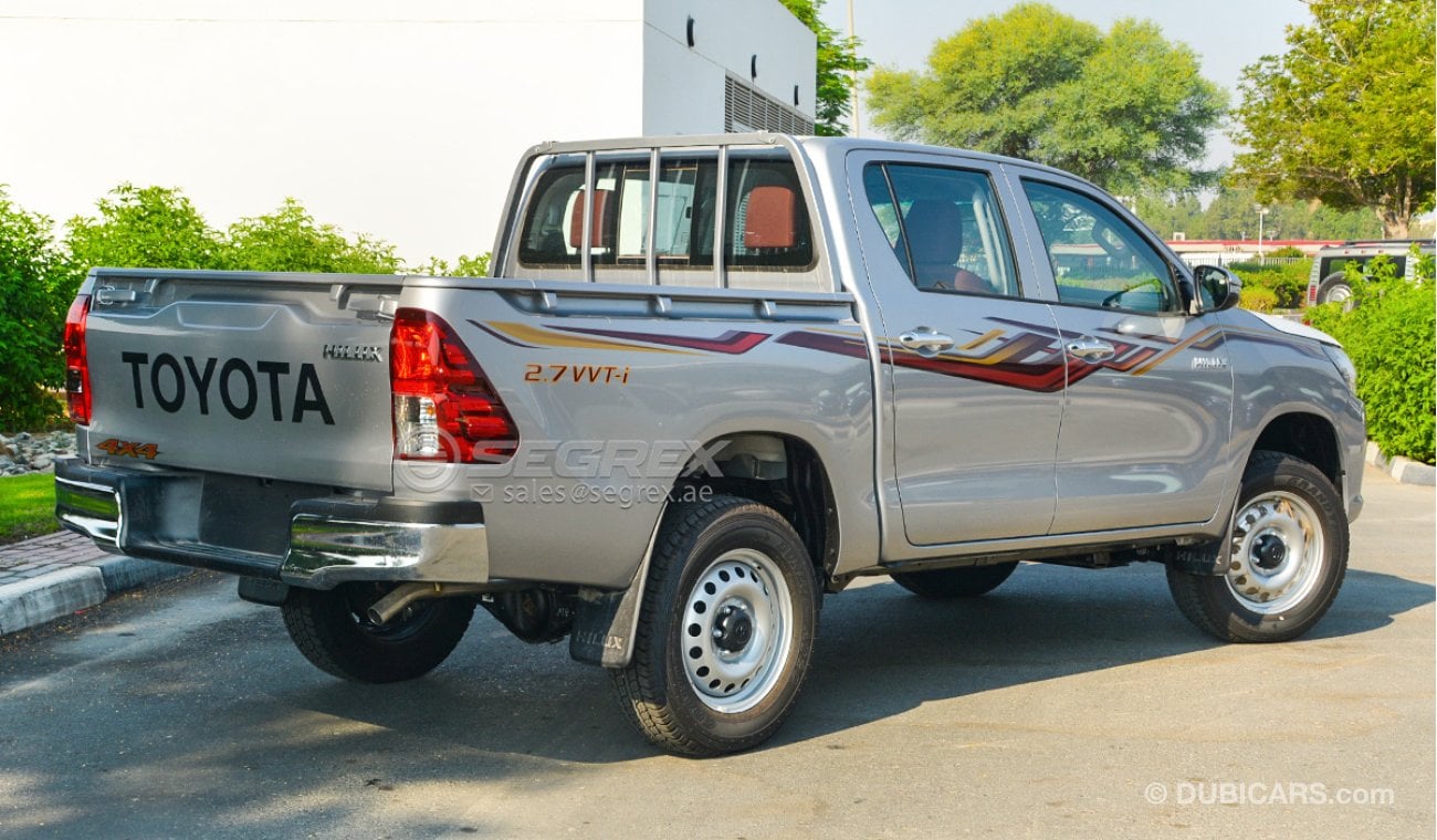 Toyota Hilux 2.4 DC 4x4 6AT LOW. PWR WINDOWS.AC AVAILABLE IN COLORS 2019 & 2020 MODELS
