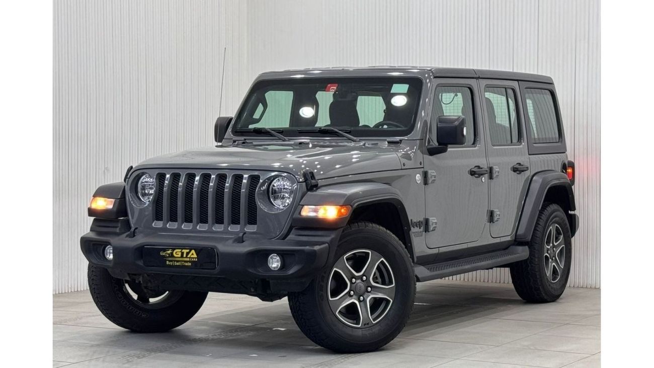 جيب رانجلر 2021 Jeep Wrangler Unlimited Sport, Warranty, Full Service History, Excellent Condition, GCC