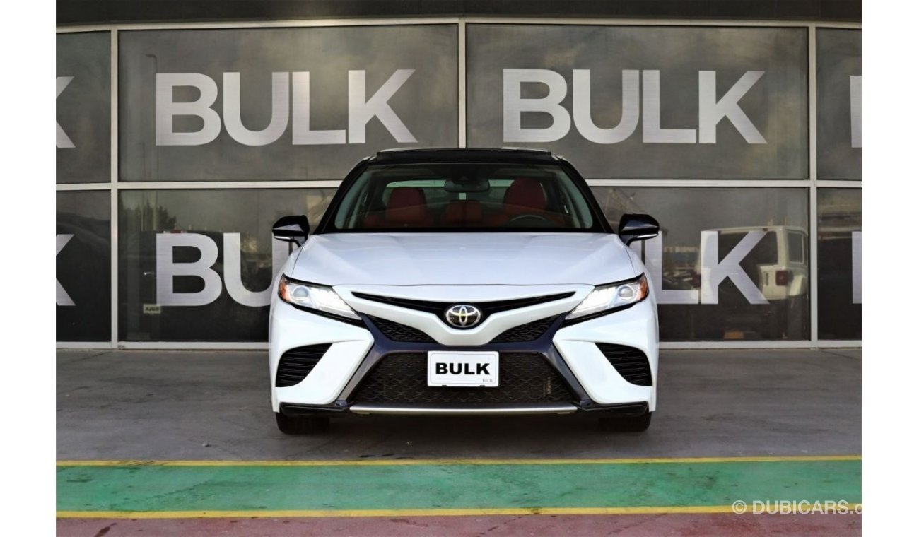 Used Toyota Camry XSE - Panoramic Roof - Red Interior - AED 1,886