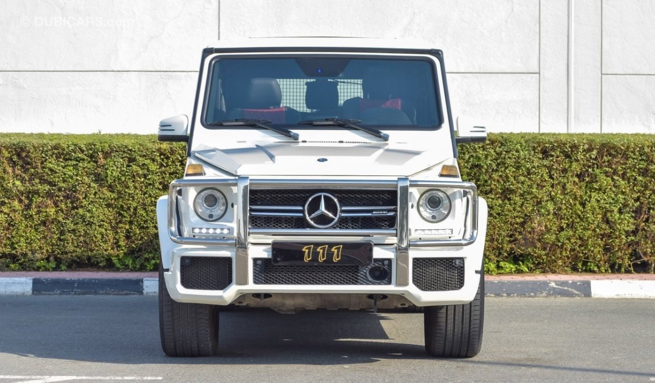 Mercedes-Benz G 63 AMG / GCC Specifications