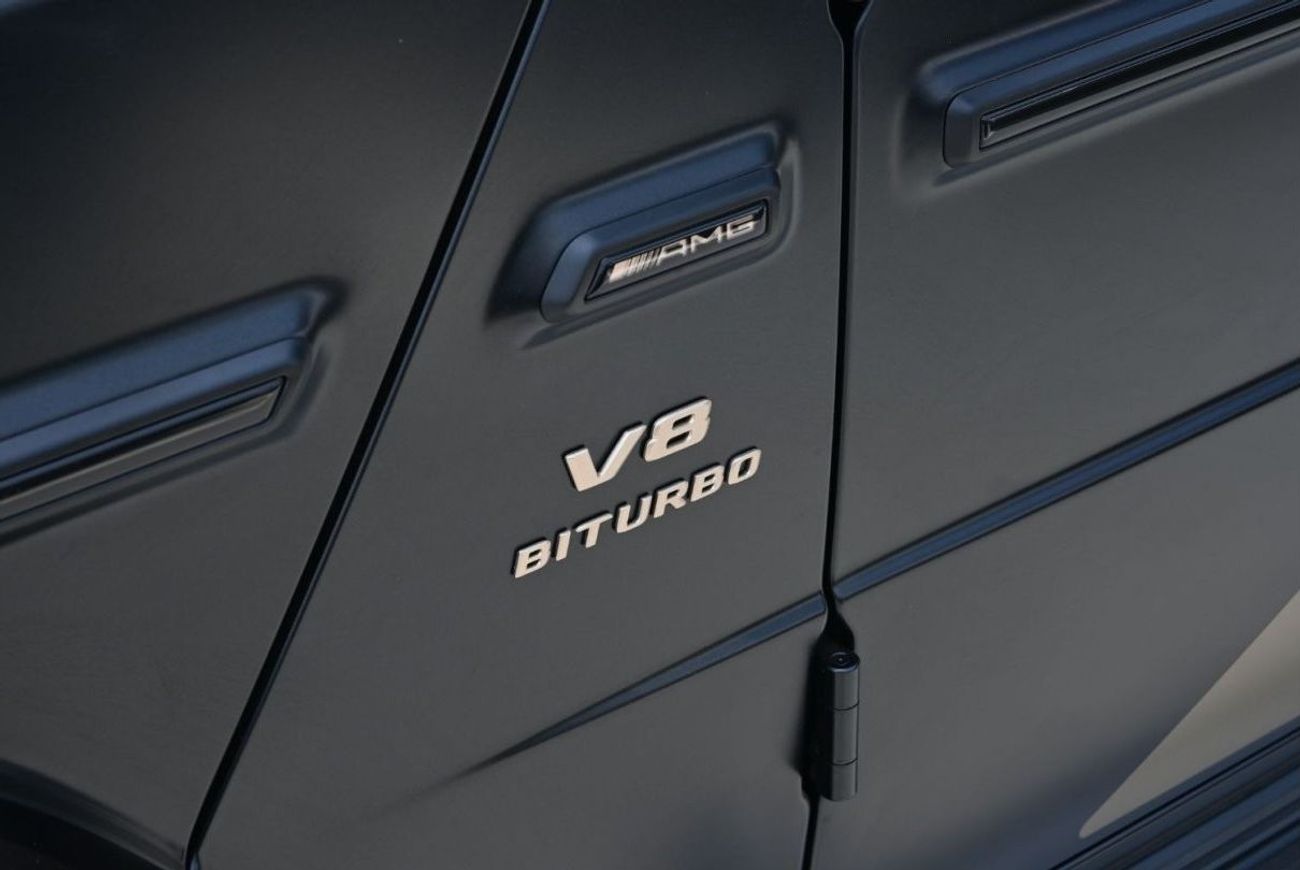 Mercedes-Benz G 63 AMG Mercedes AMG G63 Grand Edition 4.0-litre Twin-Turbocharged Petrol V8 engine