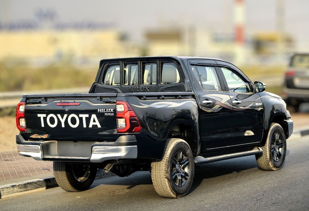 Toyota Hilux D/CAB,PICKUP,2.7L,4X4,DIGITAL AC,WOODEN INTERIOR,BLIND SPOT,DVD+CAMERA,DIFF LOCK,A/T, 2 COOL BOX,202