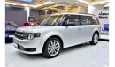 Ford Flex EXCELLENT DEAL for our Ford Flex ( 2014 Model ) in Silver Color GCC Specs