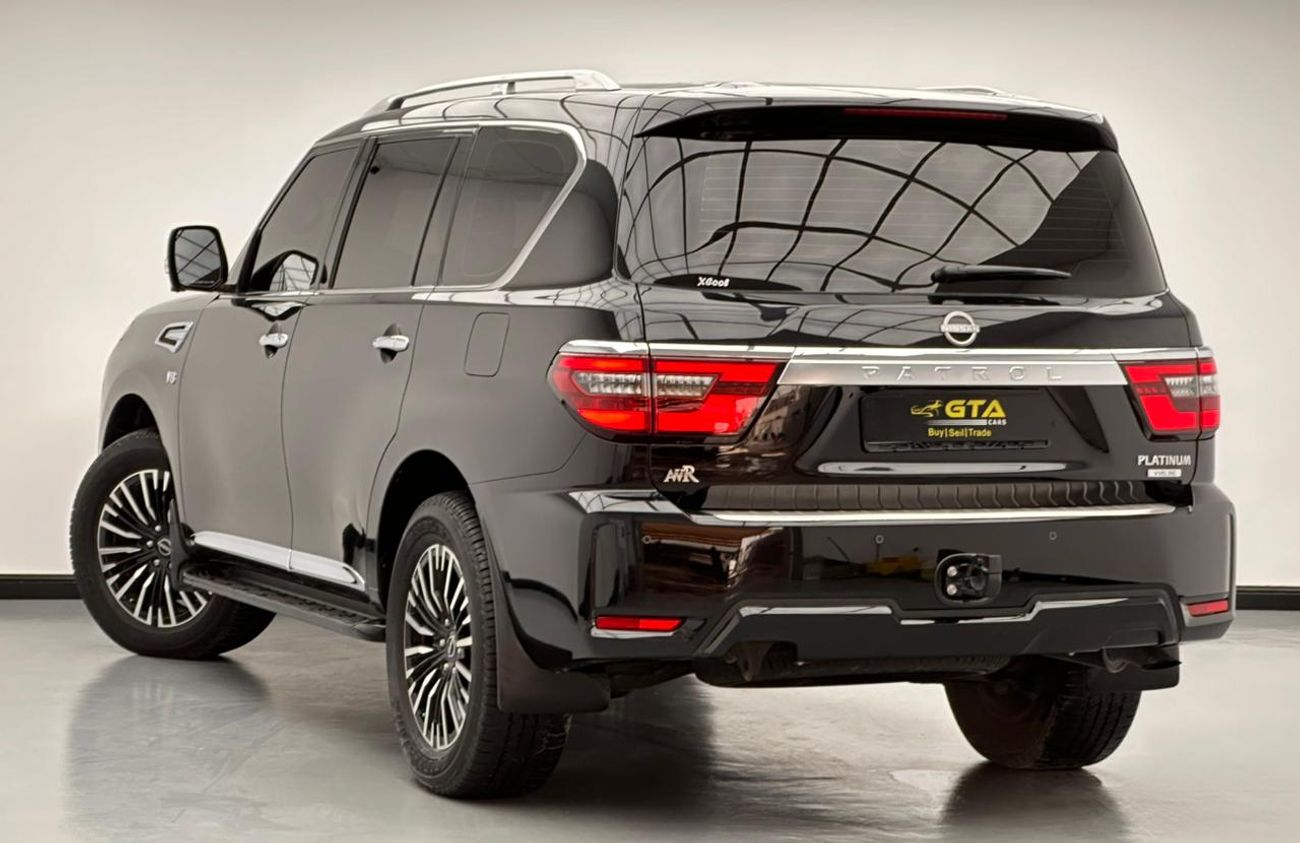 نيسان باترول 2024 Nissan Patrol LE Platinum, 10/2029 Nissan Warranty, 10/2027 Nissan Service Contract, Nissan Ful