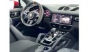 Porsche Cayenne 2022 Porsche Cayenne GTS Coupe, Porsche Warranty 2024, Porsche Service History, Low Kms, GCC