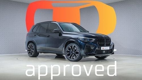 BMW X5 M Competition | AED 4,654 PM | Up to 3 Years Warranty | GCC