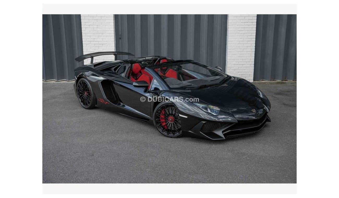 Lamborghini Aventador LP750-4 SuperVeloce Lamborghini Aventador SV Convertible Right Hand Drive