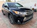 Toyota Highlander 2018 TOYOTA HIGHLANDER XLE 4X4 AWD FULL OPTION  READY Black