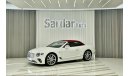 Bentley Continental GTC First Edition 2020