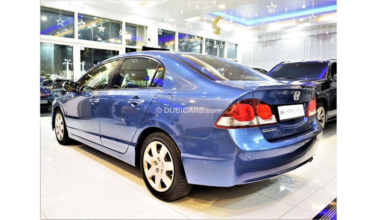 Honda Civic AMAZING Honda Civic 1.8 i-VTEC 2010 Model Blue Color GCC Specs