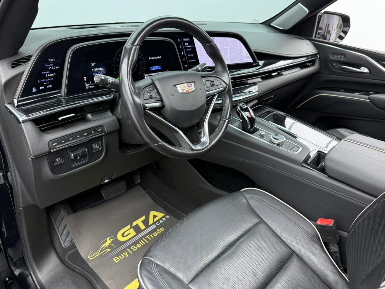 Cadillac Escalade Sport Platinum 6.2L 4WD 2022 Cadillac Escalade Sport Platinum, 2027 Cadillac Warranty + Service Pack