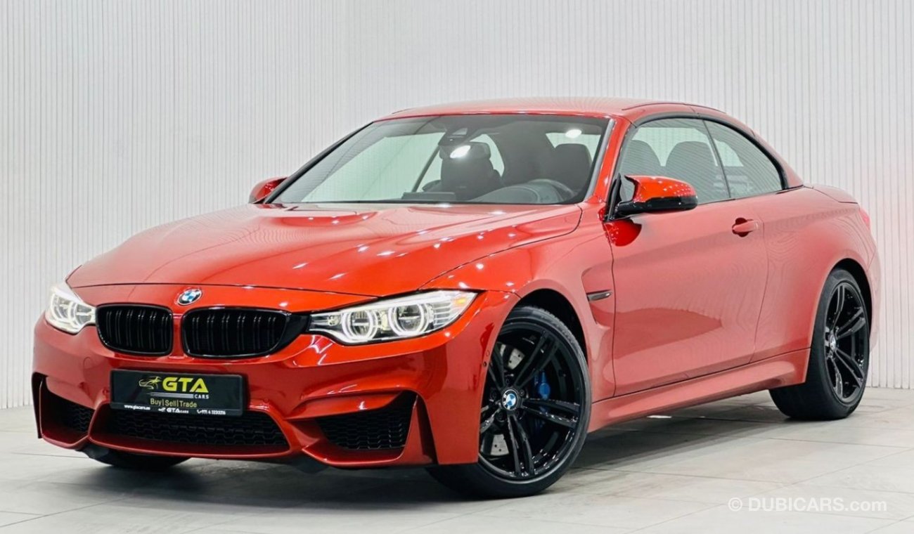 بي أم دبليو M4 Std 2015 BMW M4 Convertible, April 2024 BMW Warranty, Low Kms, GCC