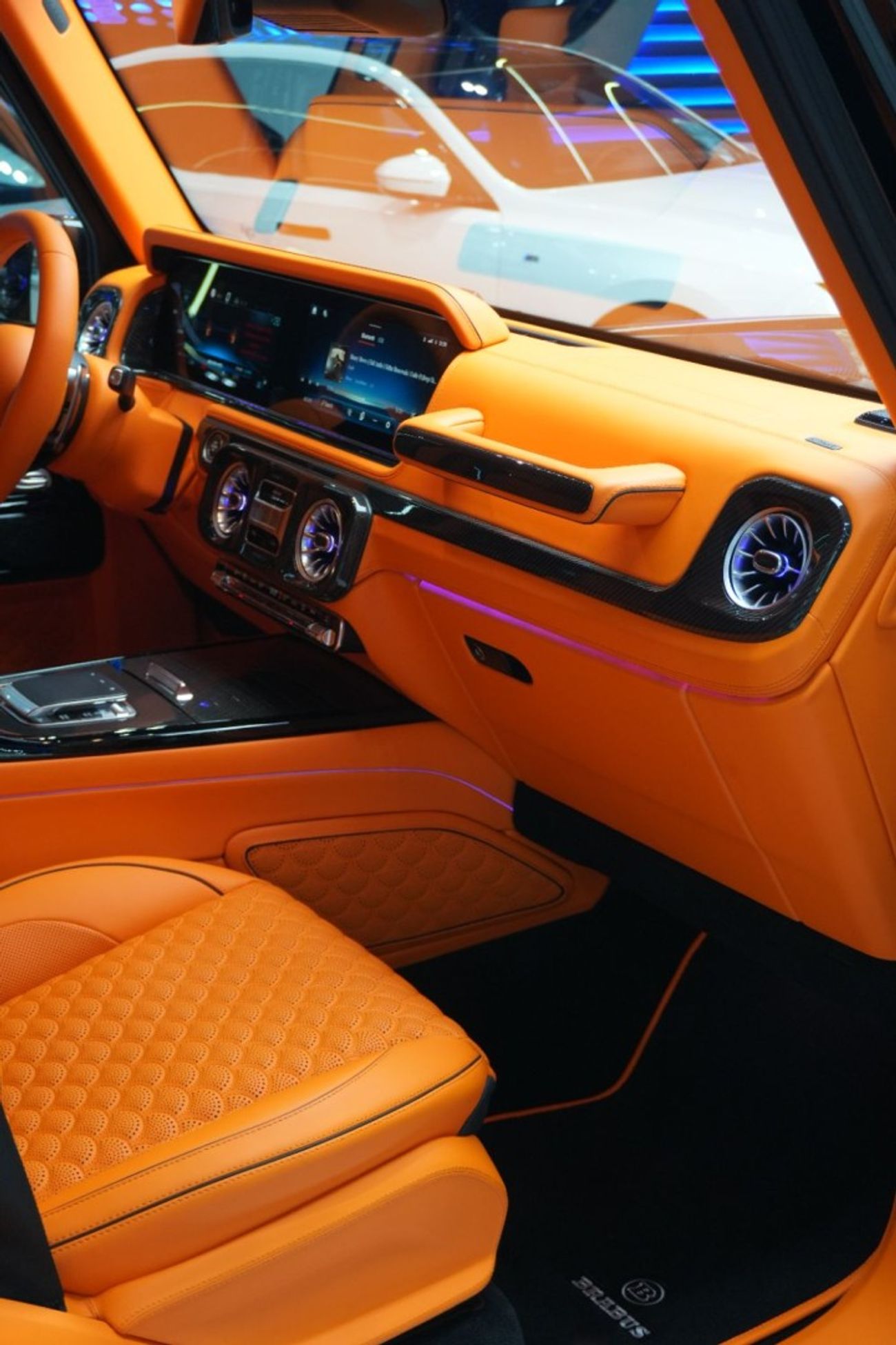 BRABUS 800 - Mercedes-AMG G 63 Mercedes-Benz G 800 - BARABUS - inside Orange - 2025