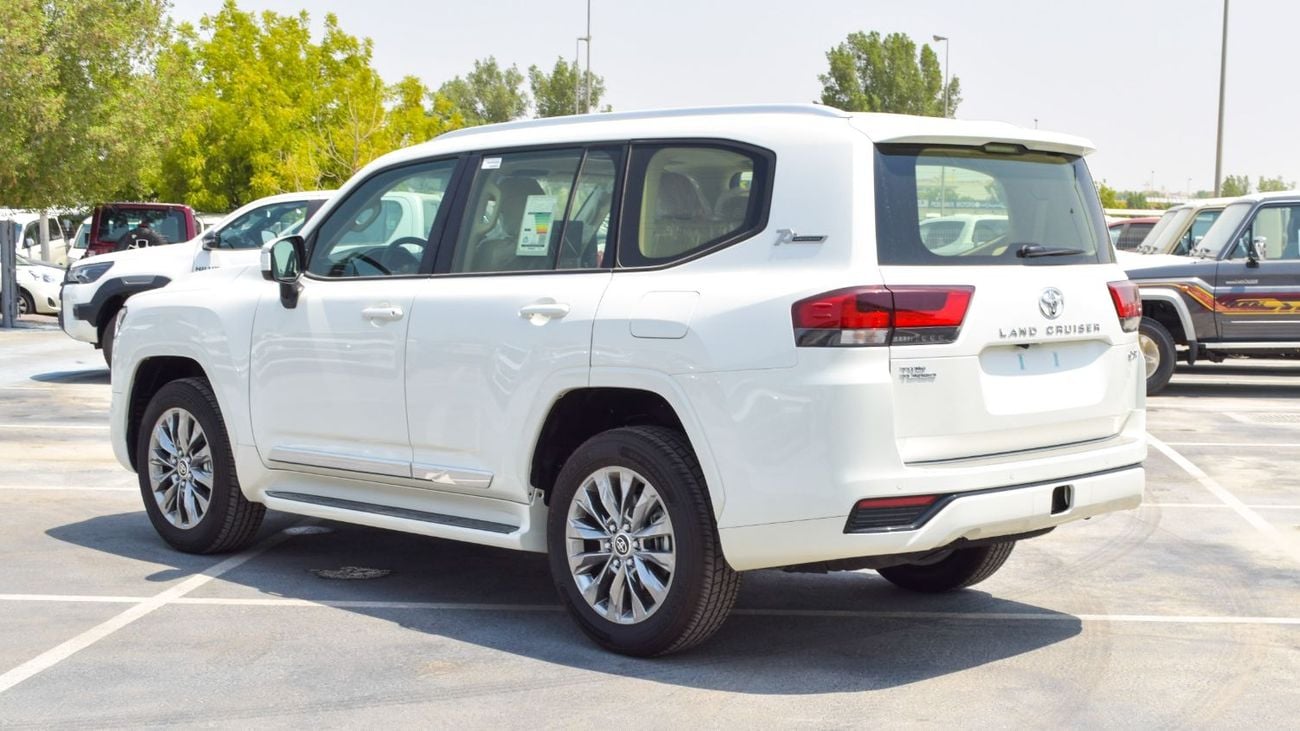 Toyota Land Cruiser ECTP2M003 - 2026 TLC300 GXR 3.5L Petrol Auto White w Beige - Sunroof, Leather, Rear Entertainment