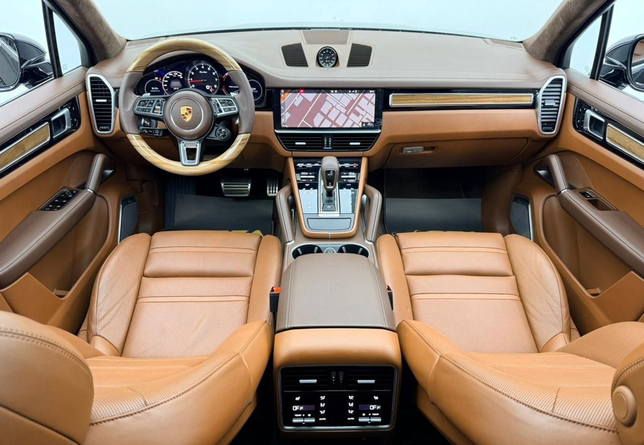 بورش كايان 2019 Porsche Cayenne Turbo, Warranty, Full Porsche Service History, Very Low Km, Fully Loaded, GCC