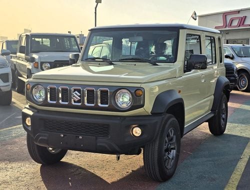 سوزوكي جيمني SUZUKI Jimny GLX 1.5L AT SUV 4WD 5Doors beige color with black roof gcc 2026 model