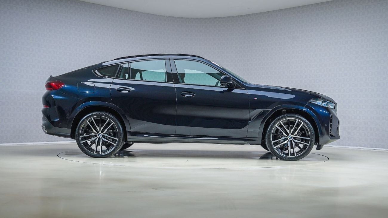 BMW X6 xDrive40i M Sport | AED 5,125 PM | Warranty Jan-2027 | GCC