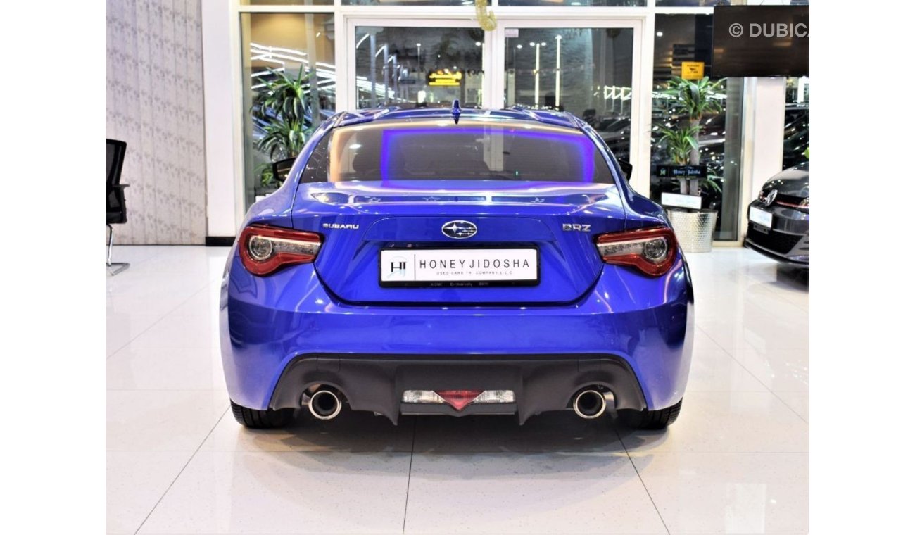 Subaru BRZ " CASH DEAL ONLY " ORIGINAL PAINT ( صبغ وكاله ) AGENCY WARRANTY Subaru BRZ 2017 Model!! in Blue Colo