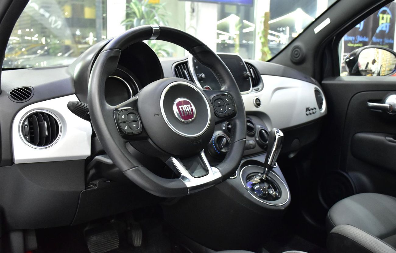 فيات 500 EXCELLENT DEAL for our Fiat 500 ( 2022 Model ) in Black Color GCC Specs