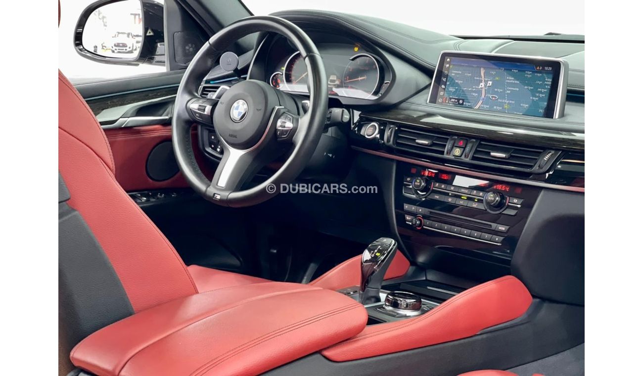 بي أم دبليو X6 2018 Bmw X6 xDrive50i, Bmw Warranty + Service Contract, GCC