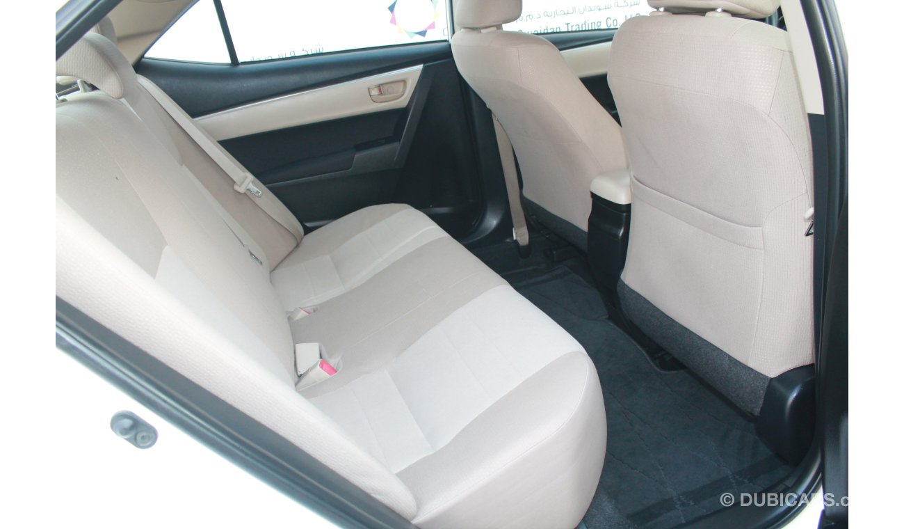 Toyota Corolla 1.6L SE 2015 MODEL WITH CRUISE CONTROL SENSOR