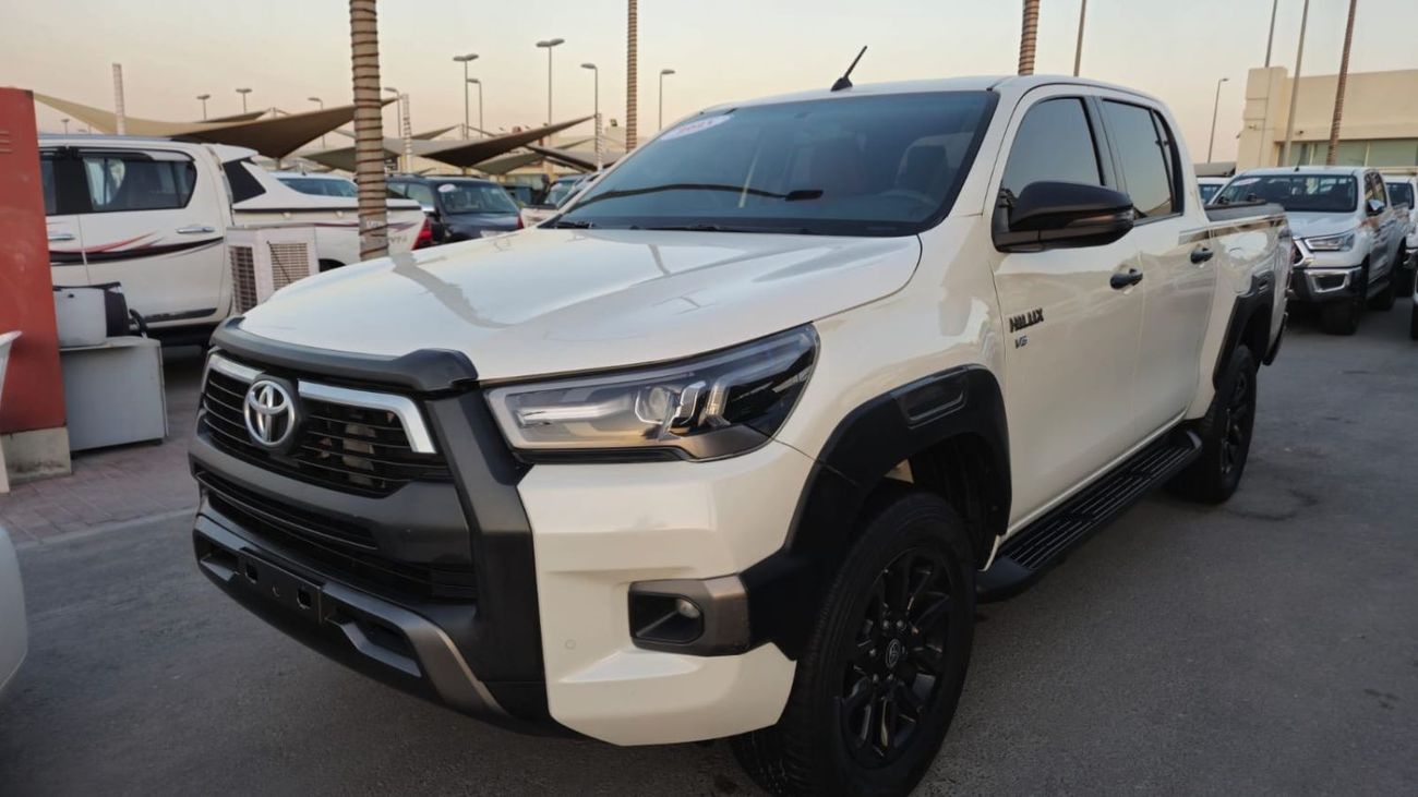 تويوتا هيلوكس DC TRD 4.0L 4WD Toyota Hilux Adventure 2021 6 cylinder engine 4.0 full option clean car without acci
