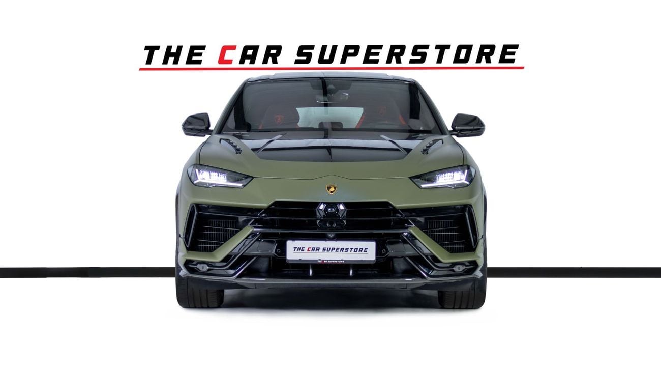 Lamborghini Urus 4.0T V8 Performante Special Matt Color-Alcantara Interior-Full carbon Fiber Exterior Trim