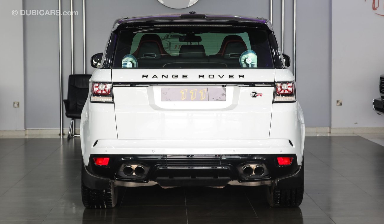 Land Rover Range Rover Sport SVR / GCC Specifications