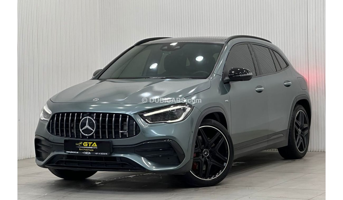 Mercedes-Benz GLA 35 AMG 2022 Mercedes Benz GLA35 AMG 4MATIC, 2027 Mercedes Warranty, 2025 Mercedes Service Pack, GCC
