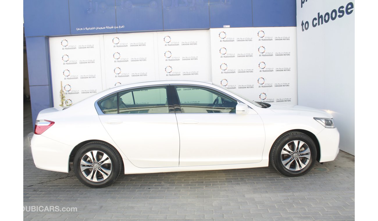 هوندا أكورد 2.4L EX 2015 MODEL WITH WARRANTY