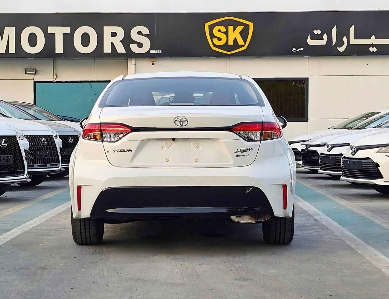Toyota Levin STD (NON GCC) LUXURY HYBRID / 1.8L PETROL A/T / SUNROOF / REAR CAMERA (CODE # LL18HEV)