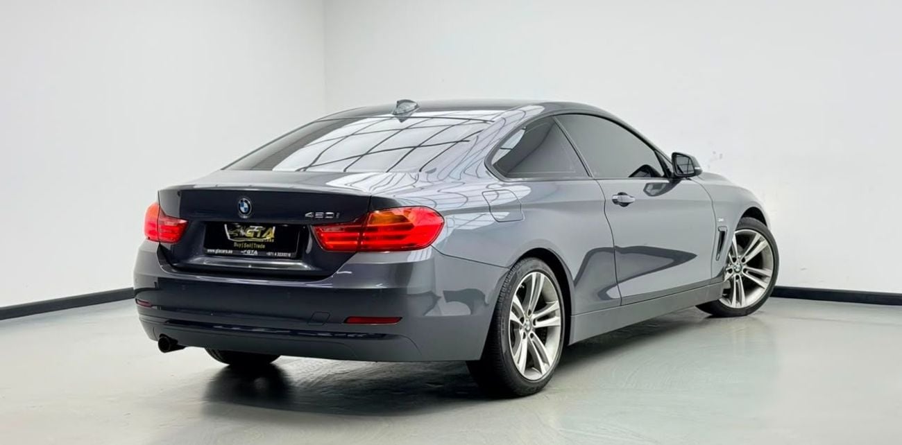 بي أم دبليو 420i SPORTS LINE 2016 BMW 420i Coupe, Service History, Fully Loaded, Excellent Condition, GCC